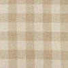 brown checked woven fabric from Warwick