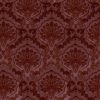 purple botanical velvet-chenille fabric from Warwick