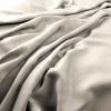 black-grey plain velvet-chenille fabric from Warwick