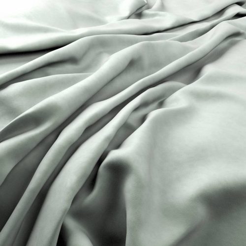 Plush Velvet Fabric - Fjord by blue plain velvet-chenille fabric from Warwick