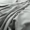 black-grey plain velvet-chenille fabric from Warwick