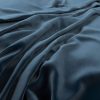 blue plain velvet-chenille fabric from Warwick