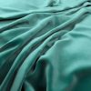 green plain velvet-chenille fabric from Warwick