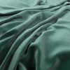 blue plain velvet-chenille fabric from Warwick