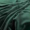 green plain velvet-chenille fabric from Warwick