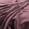 purple plain velvet-chenille fabric from Warwick