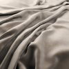 black-grey plain velvet-chenille fabric from Warwick