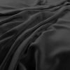 black-grey plain velvet-chenille fabric from Warwick
