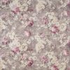 orange botanical cotton fabric from Warwick