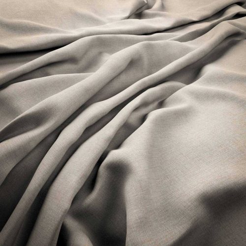 Rouen Fabric - Ecru by black-grey plain woven fabric from Warwick