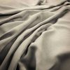 black-grey plain woven fabric from Warwick