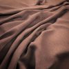 pink plain woven fabric from Warwick
