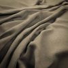 black-grey plain woven fabric from Warwick