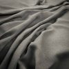black-grey plain woven fabric from Warwick