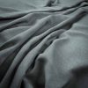 black-grey plain woven fabric from Warwick