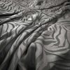 black-grey animal velvet-chenille fabric from Warwick