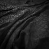 black-grey animal velvet-chenille fabric from Warwick