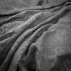 black-grey animal velvet-chenille fabric from Warwick