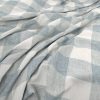 blue checked woven fabric from Warwick