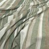 green striped woven fabric from Warwick