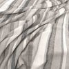 black-grey striped woven fabric from Warwick