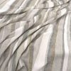 black-grey striped woven fabric from Warwick