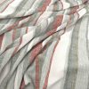 red striped woven fabric from Warwick