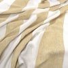 yellow striped woven fabric from Warwick