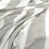 black-grey striped woven fabric from Warwick