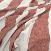 red striped woven fabric from Warwick