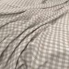 neutral checked woven fabric from Warwick