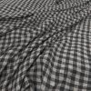 black-grey checked woven fabric from Warwick