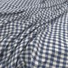 blue checked woven fabric from Warwick