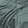 green plain silk-satin fabric from Warwick