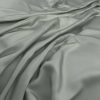 green plain silk-satin fabric from Warwick