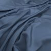 blue plain silk-satin fabric from Warwick