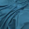 blue plain silk-satin fabric from Warwick