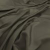black-grey plain silk-satin fabric from Warwick