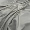 black-grey plain silk-satin fabric from Warwick