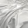 white plain silk-satin fabric from Warwick