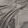 black-grey plain silk-satin fabric from Warwick