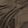 brown plain silk-satin fabric from Warwick