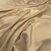 neutral plain silk-satin fabric from Warwick