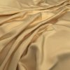yellow plain silk-satin fabric from Warwick