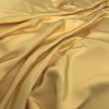 yellow plain silk-satin fabric from Warwick