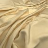 yellow plain silk-satin fabric from Warwick