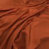 orange plain silk-satin fabric from Warwick