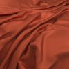 orange plain silk-satin fabric from Warwick