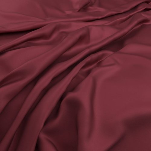 Serena Fabric - Crimson by purple plain silk-satin fabric from Warwick