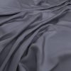 blue plain silk-satin fabric from Warwick